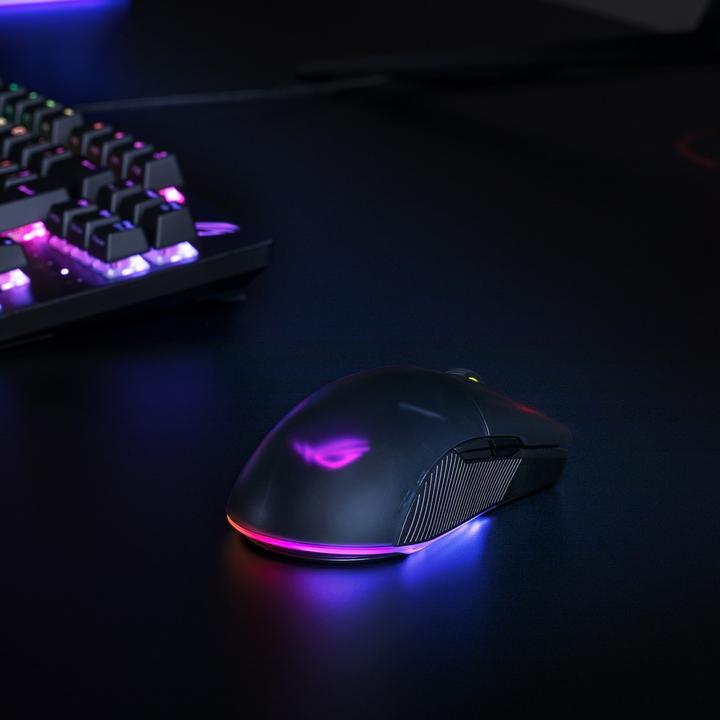 Actual product image ASUS ROG Pugio II (Cable, Wireless)