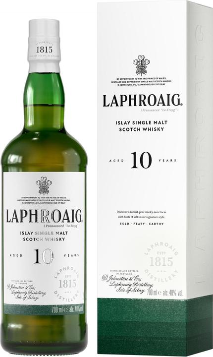 Image du produit Laphroaig 10 ans (Single Malt, Scotch Whisky, 1 x 70 cl)