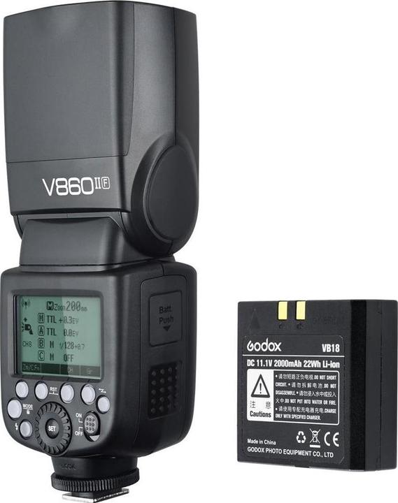 Actual product image Godox V860II Olympus Panasonic (Plug-on flash, Panasonic, Olympus)