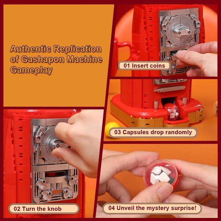 Actual product image Pantasy Original Retro Series Building Set Gumball Machine 34 cm