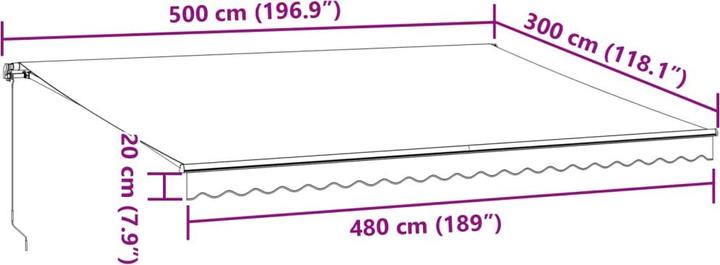 Produktbild VidaXL Arin (3 m)
