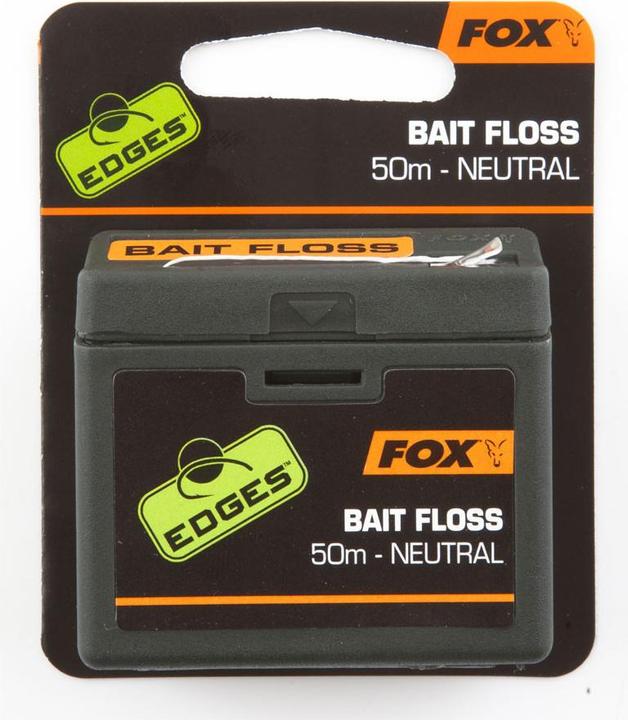 Produktbild Fox Zahnseide Karpfen edges bait floss neutral 50m (50 m)