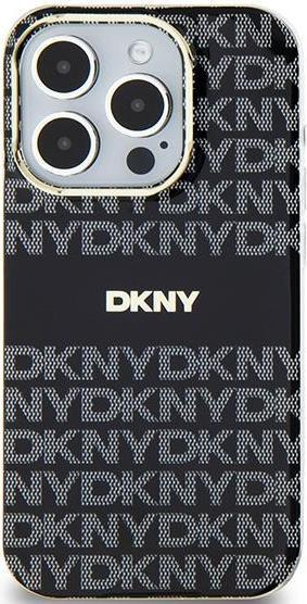 Actual product image DKNY DKHMP15MHRHSEK iPhone 15 Plus / 14 Plus 6.7" czarny/black hardcase IML Mono & Stripe MagSafe (Apple iPhone 15 Plus)