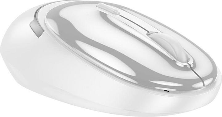 Hoco Headphone with microphone computer wireless mouse 2,4G 1600 dpi GM34 gray white (Wireless)