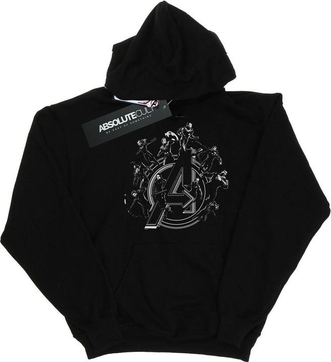Actual product image Womens/Ladies Avengers Endgame Hero Circle Hoodie (L)