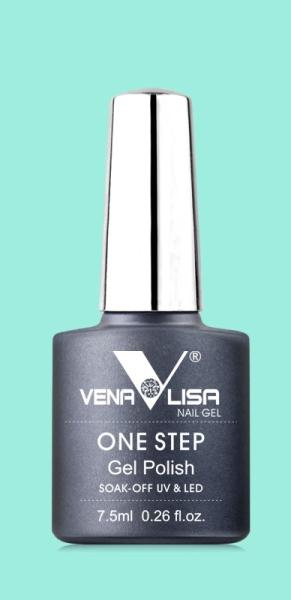Actual product image Venalisa 3 in 1 Gel Varnish Bright Mint UV/LED (Bright Mint, UV gel varnish)