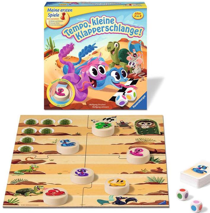 Actual product image Ravensburger Tempo, little rattlesnake (German)
