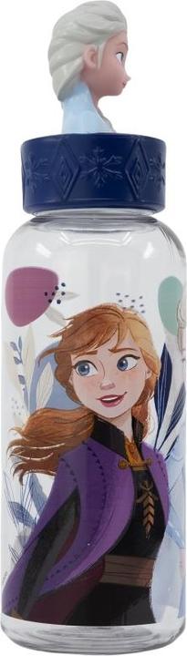 Productafbeelding Stor Waterfles met/3D-figuur 560 ml - Frozen (088808723-74854) (0.56 l)
