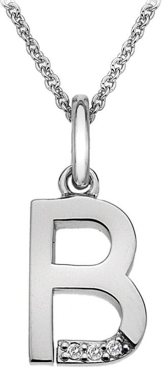 Produktbild Hot Diamonds Diamant Buchstaben Halskette B (Silber 925, 40 - 45 cm)