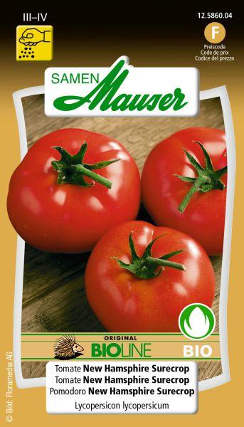 Image du produit Samen Mauser Tomate biologique Bud New Hamsphire Surecrop (Graines de légumes)