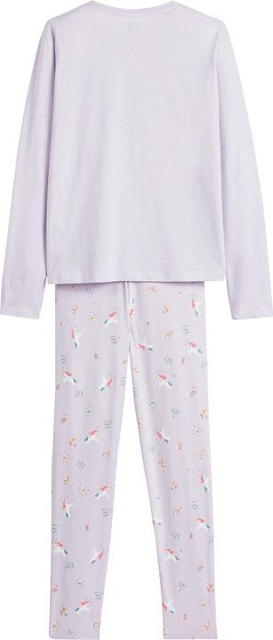 Produktbild La Redoute Collections Jersey-Schlafanzug mit Einhorn-Print (102)