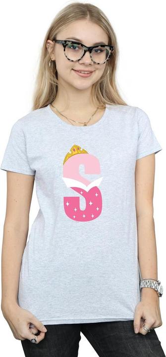 Actual product image Disney Womens/Ladies Alphabet S Is For Sleeping Beauty Cotton T-Shirt (M)