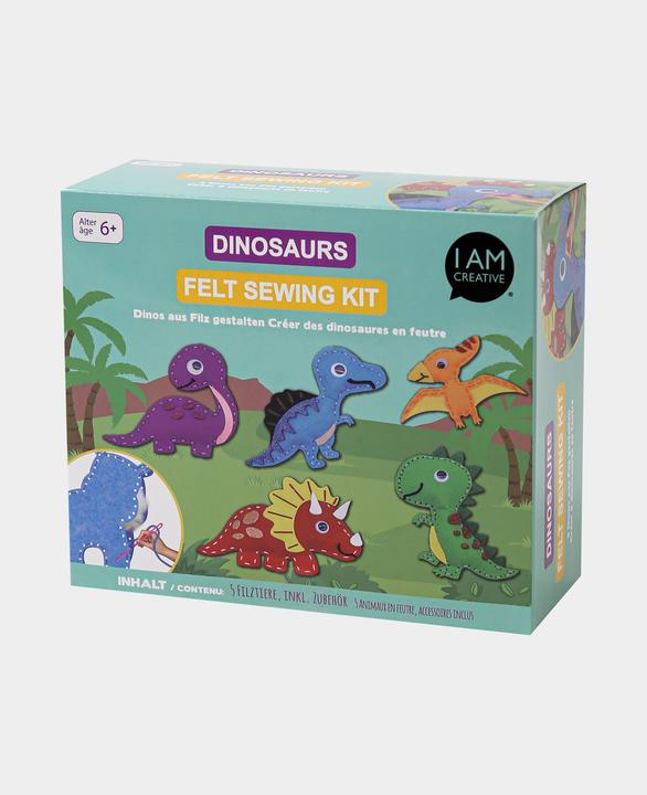 Immagine prodotto I Am Creative Set da cucito in feltro, set completo di animali