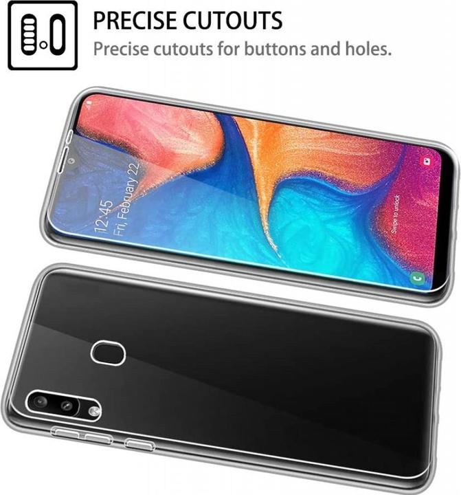 Actual product image Screenguard 360° Screen & Body Protector Samsung Galaxy A20e Cover with Foil (Samsung Galaxy A20e)