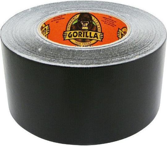 Actual product image Gorilla 3044300 Armor Tape, PE Adhesive Tape Black, 0.42mm x 73mm x 27m (73 mm)