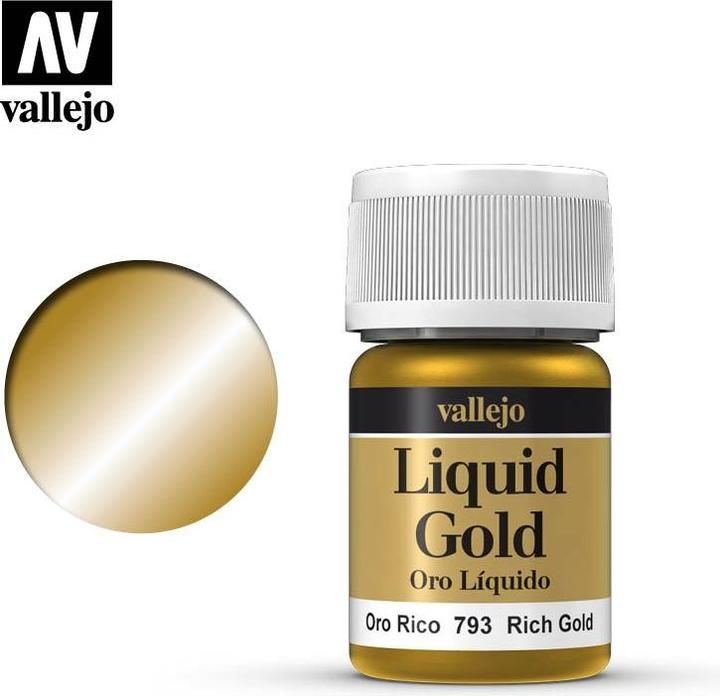 Produktbild Vallejo Liquid Gold - Rich Gold (70.793)