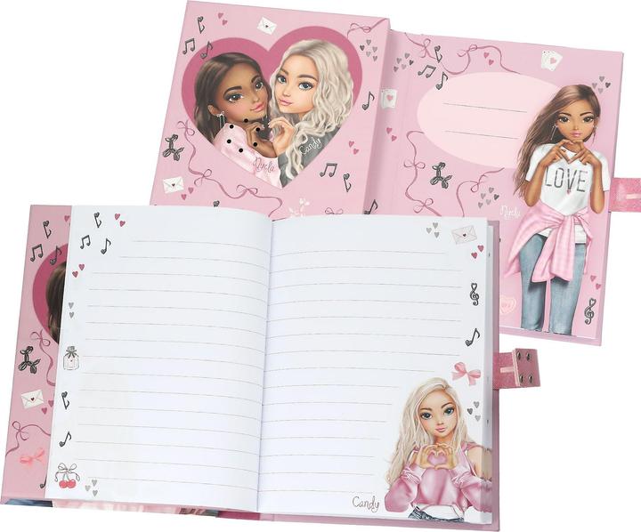 Image du produit Top Model Topmodel - Diary With Code And Sound MY BFF (413723) (À rayures, Non contraignant)