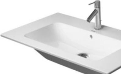 Duravit Furniture washbasin ME by STARCK 83 cm white 2336830000 (490 mm, 830 mm)