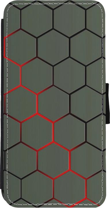Image du produit PhoneLook Coque Wallet noir Geometric Line red (Apple iPhone 11)