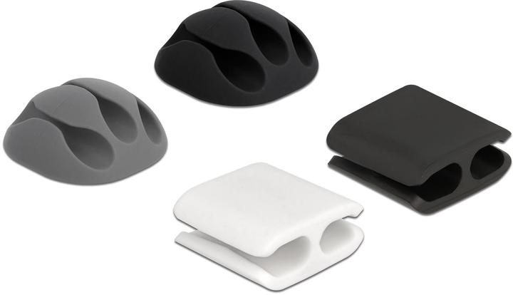 Image du produit Delock Jeu de porte-câbles et de serre-câbles 4 pièces