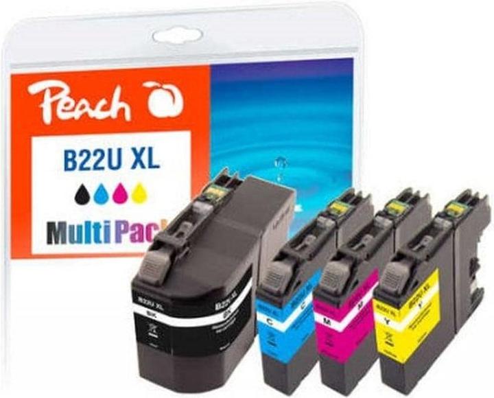 Peach Tinte Brother LC-22U XL MultiPack (M, C, Y)