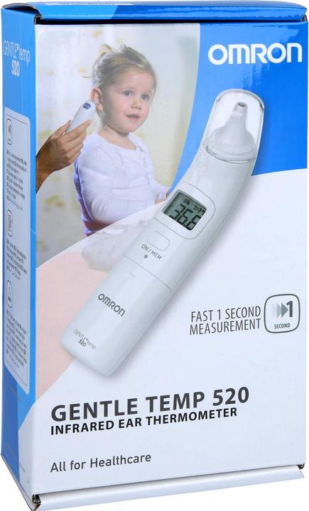 Actual product image Omron Gentle Temp 520 Kontakt Ohr (Ear)