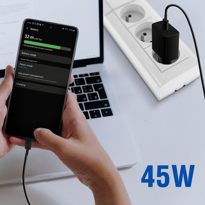 Actual product image Samsung EP-TA845 USB-C (45 W)