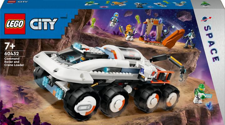 Produktbild LEGO Kommando-Rover mit Ladekran (60432, LEGO City)
