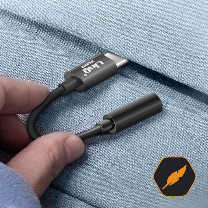 Actual product image LinQ USB-C /3.5mm jack adapter (USB Type C, 3.5mm jack)