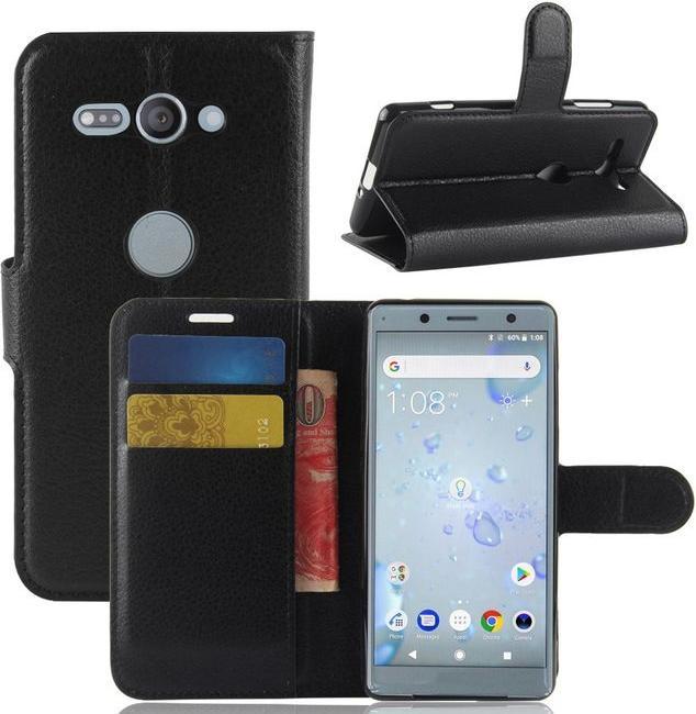 Image du produit MU Classic Couverture en cuir Litchi (Sony Xperia XZ2 Compact)