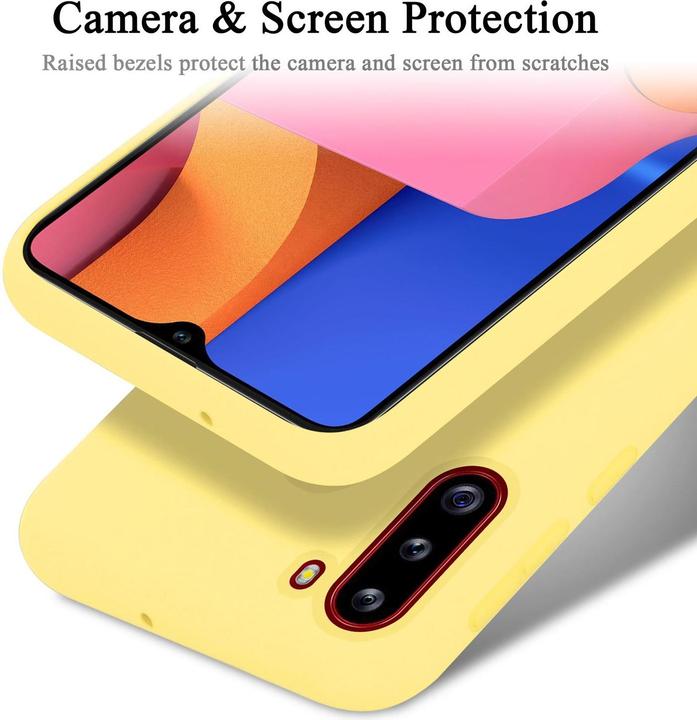 Immagine prodotto Cadorabo Copertura della cassa del silicone liquido TPU (Samsung Galaxy A21)