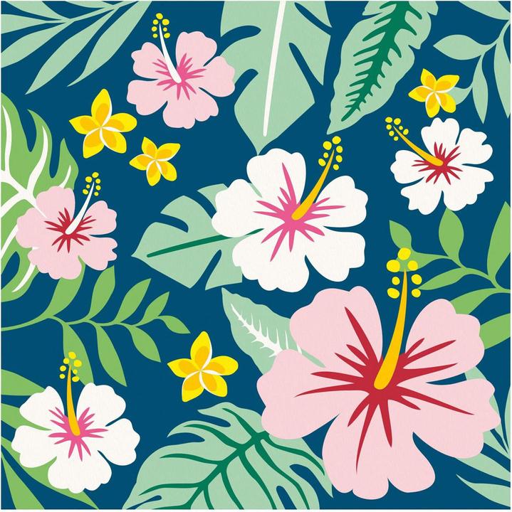 Immagine prodotto Ravensburger CreArt - Pittura per numeri 23729 - Fiori esotici - da 12 anni