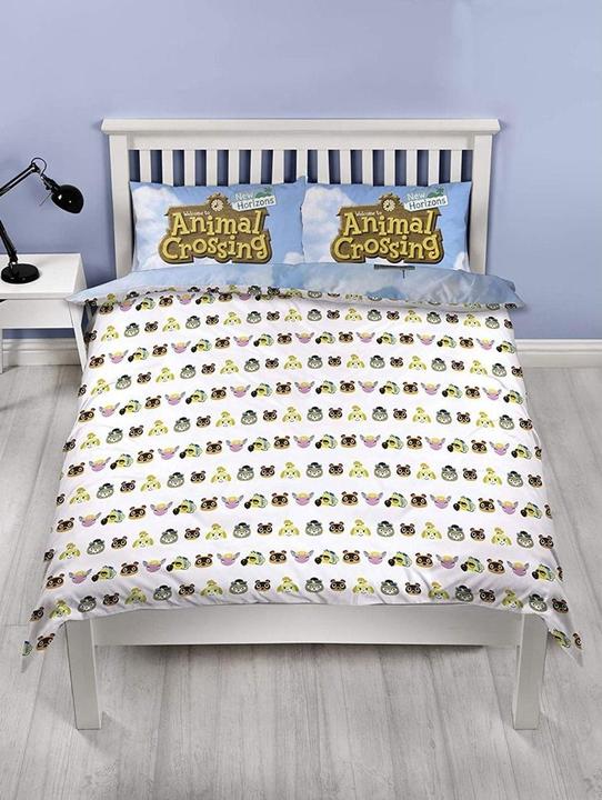 Actual product image Animal Crossing Logo bed linen set