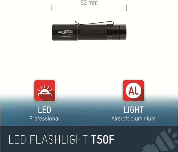 Immagine prodotto Ansmann Futuro T50F (9 cm, 60 lm)