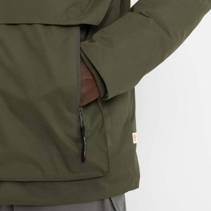 Produktbild Revolution Kurze Regenjacke mit Kapuze und Reissverschlusstaschen (L)