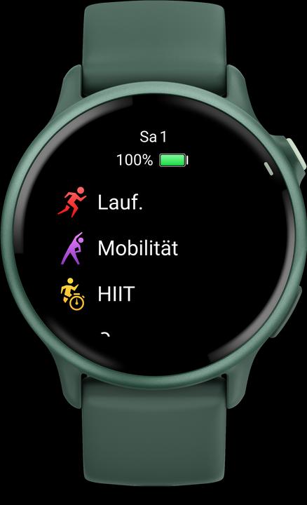 Actual product image Garmin vivoactive 6, GPS, Jasper Green/ J. Green Metallic, WW (42 mm)
