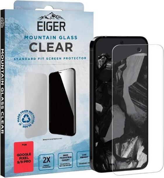 Actual product image Eiger Mountain Glass (1 Piece, Google Pixel 9 Pro, Google Pixel 9)