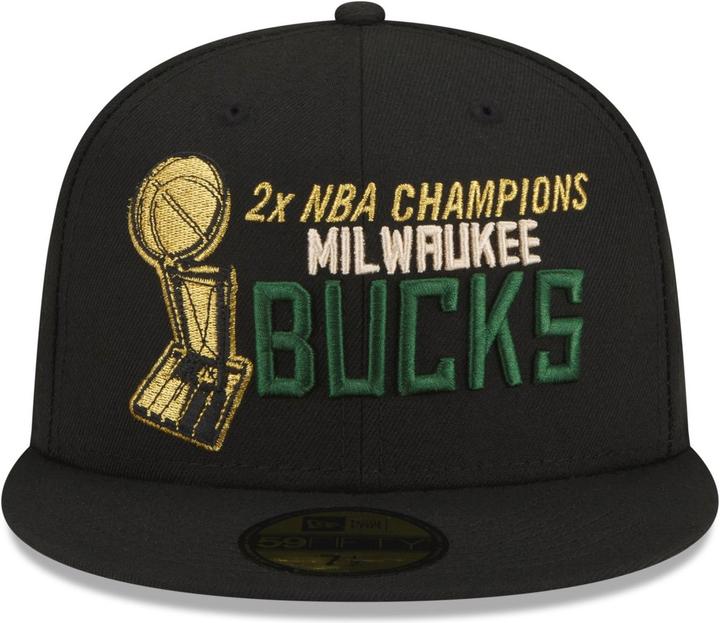 Produktbild New Era 59Fifty Cap - NBA CHAMPIONS Milwaukee Bucks - 8 (8)