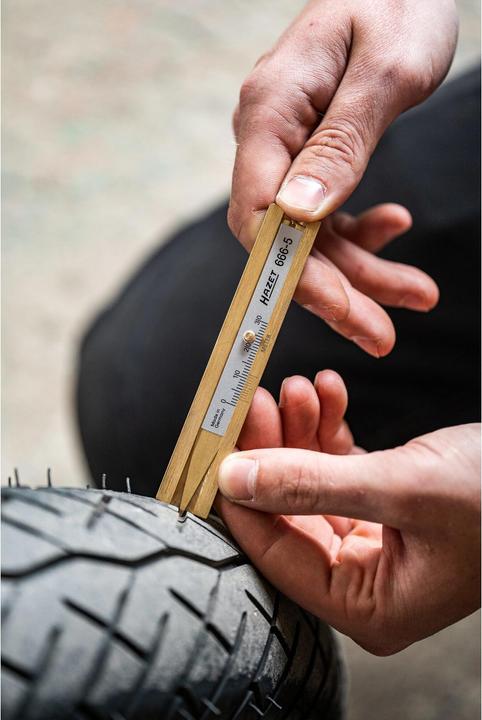 Actual product image HAZET Tyre tread depth gauge 666-5