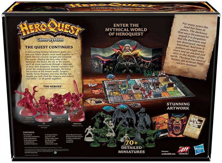 Immagine prodotto Hasbro Gaming HeroQuest (Inglese)