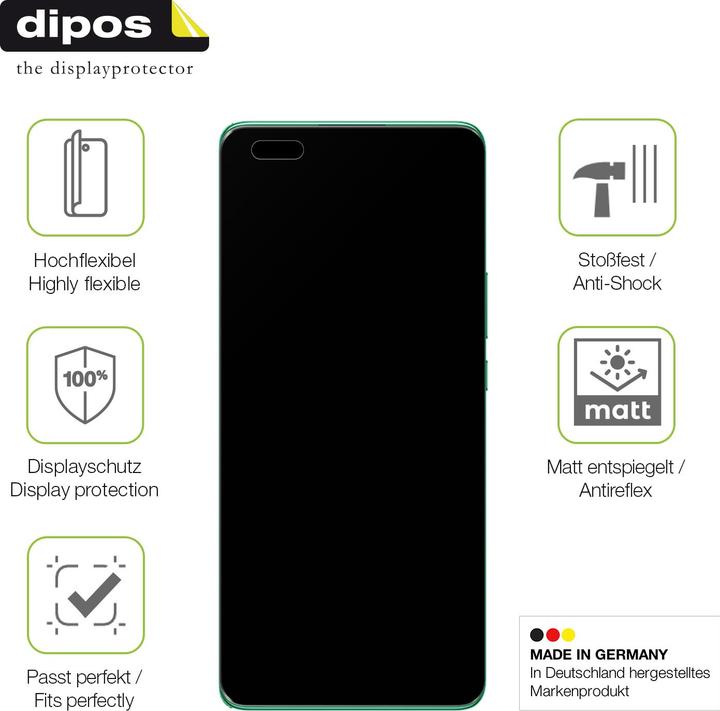 Actual product image Dipos Full Cover Screen Protector Matte (1 Piece, Huawei Nova 11 Pro)