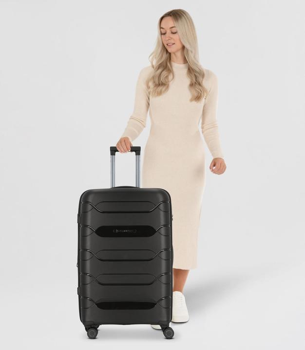 Produktbild Polestream Strz by Asteroid 4 Rollen Trolley L 74 cm mit Dehnfalte (92 l, XL (ab 115l))