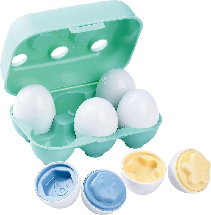 Image du produit PlayGo Rainbow Shape -Sorter Eggs - 13 Pcs* (oeufs de poule)