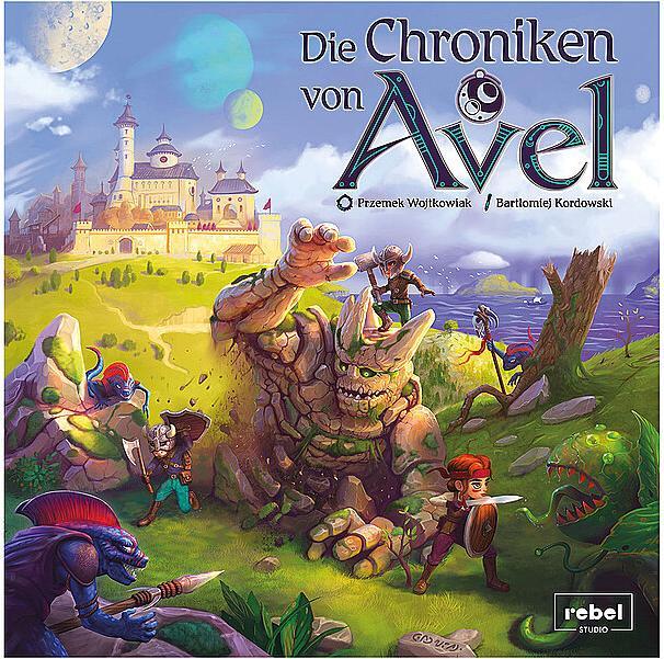Actual product image Asmodée The Chronicles of Avel (German)