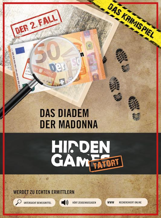 Produktbild Hidden Games Tatort Krimispiel Fall 2 Das Diadem der Madonna Escape-Room Spiel (Deutsch)