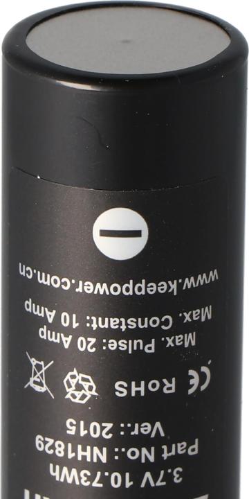 Image du produit Keeppower Batterie IMR18650 - 10A (Flat Top) (1 pcs, 18650, 2900 mAh)