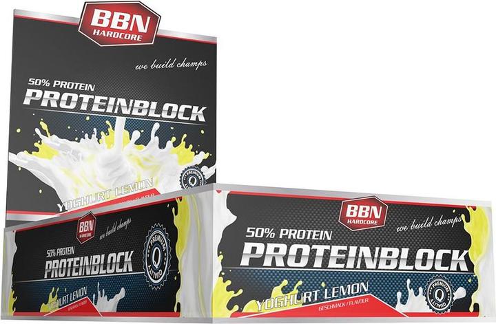 Image du produit Best Body Nutrition BBN Hardcore Protein Block (Yaourt au citron, 1 pcs, 1350 g)