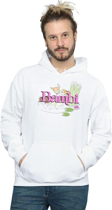 Actual product image Disney Mens Bambi Kiss Hoodie (4XL)