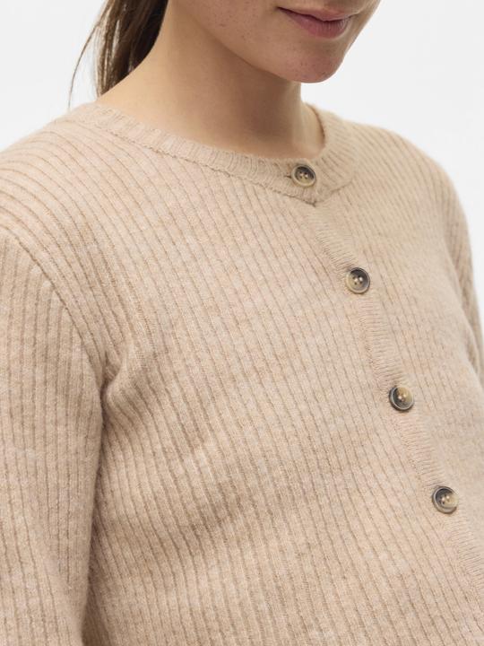 Produktbild Mamalicious Normal geschnitten Rundhals Strickjacke Strickjacke (L)