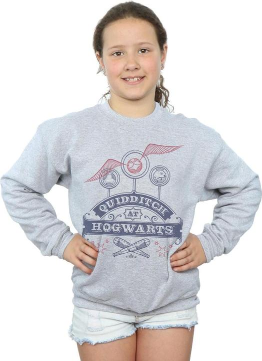 Produktbild Quidditch At Hogwarts Sweatshirt Mädchen (152, 158)